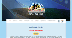 Desktop Screenshot of islandcruisersbikerentals.com